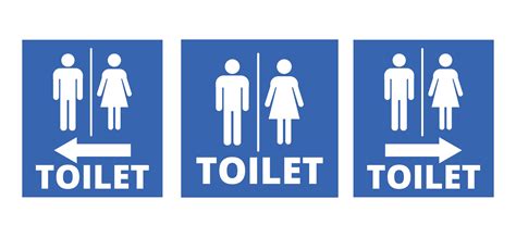 Toilet Sign Vector Art Icons And Graphics For Free Download