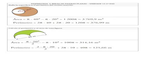 PerÍmetros Y Áreas De Figuras Planas · Pdf FileperÍmetros Y Áreas De