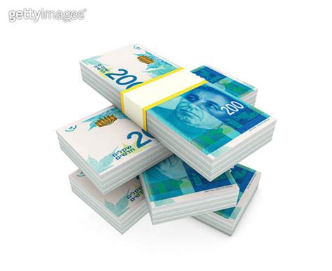 Pile Of Packs Of Israeli Shekel Bills 이미지 1430288806 게티이미지뱅크