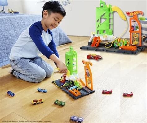Te Dou Um Desconto Hot Wheels City Pista De Brinquedo Super Posto De Gasolina