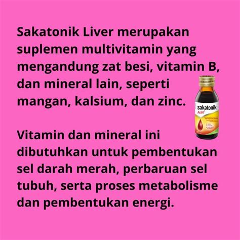 Jual Sakatonik Liver Activ Suplemen Multivitamin Zat Besi Vitamin B