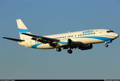 SP ENA Enter Air Boeing 737 4Q8 Photo By Snajpek ID 239363