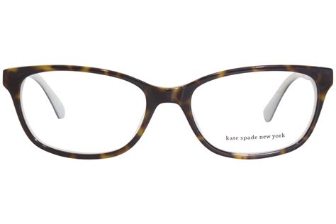 Kate Spade Hazen 086 Eyeglasses Women S Havana Full Rim 49 16 140