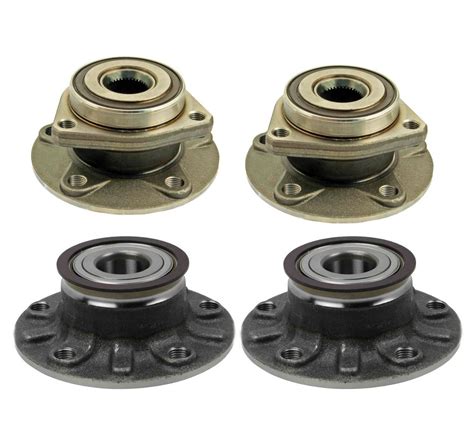 Wheel Bearing And Hub Assembly Kit Front And Rear Moog Hubs 4070214KIT