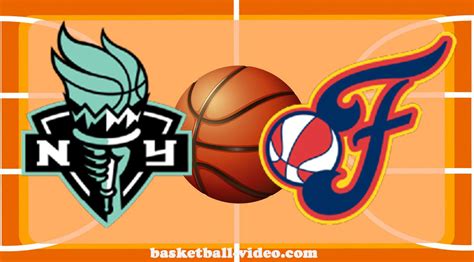 New York Liberty Vs Indiana Fever July Wnba Full Game Replay