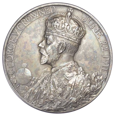 George V, Coronation, Silver medal 1911 | Baldwin's