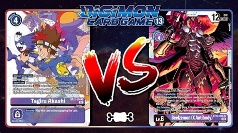 Digimon Locals Hunters Vs Beelzemon X BT12 Tournament YouTube