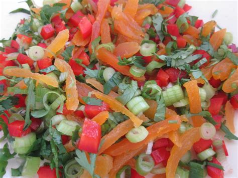 Minnesota Wild Rice Apricot Salad Cooking On The Front Burner