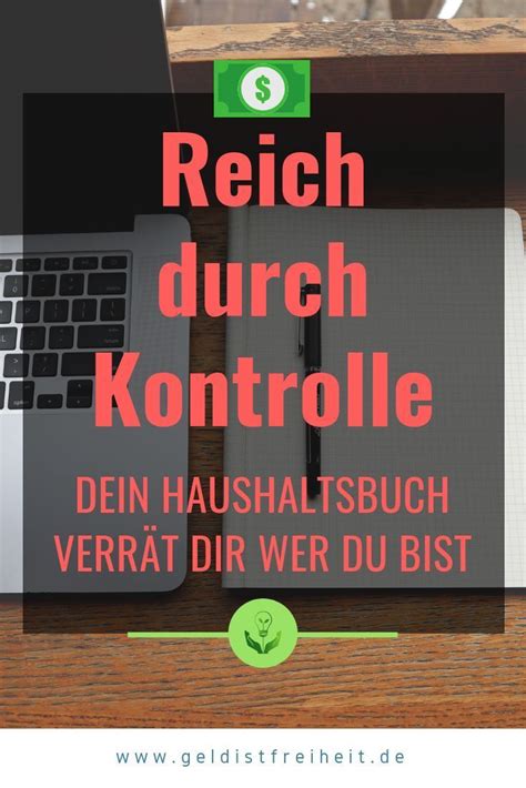 Der Erste Schritt Zum Reichtum Kontrolle Mit Dem Haushaltsbuch Zum