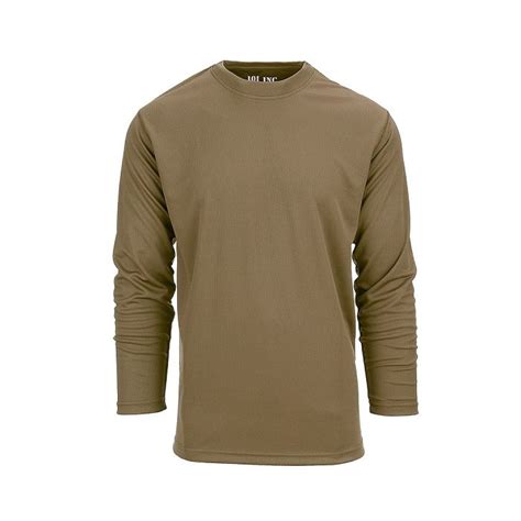 101 INC Tactical Shirt Quick Dry Lange Mouw Coyote