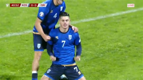 Sport Video Gooool Rashica Doveo Kosovo U Vodstvo Protiv Izraela