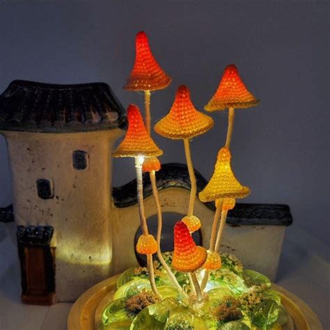 Crochet Lamp Etsy