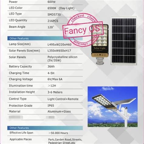 Jual LAMPU JALAN PJU LED SOLAR PANEL 600W 600WATT TENAGA SURYA COMPLETE