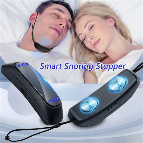 Smart Anti Snoring Device Pulse Snore Stopper Muscle Stimulator