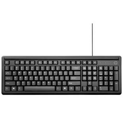 HP 100 Wired Keyboard, Size: Regular at ₹ 550/piece in New Delhi | ID ...