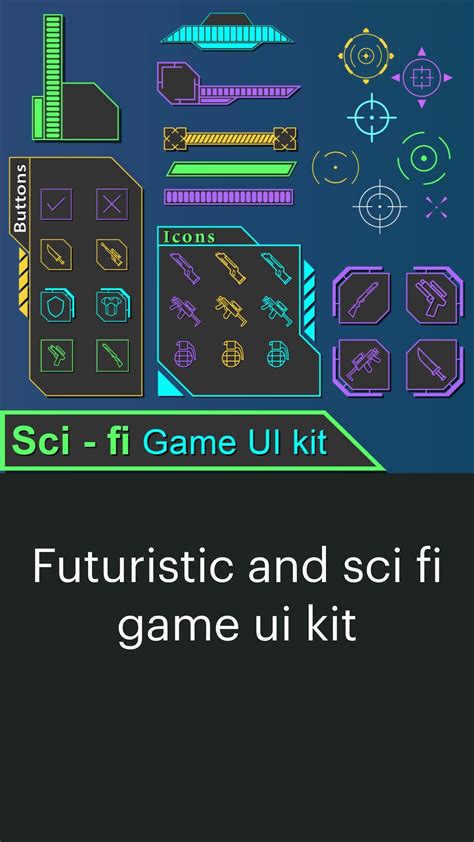 Futuristic And Sci Fi Game Ui Kit Artofit