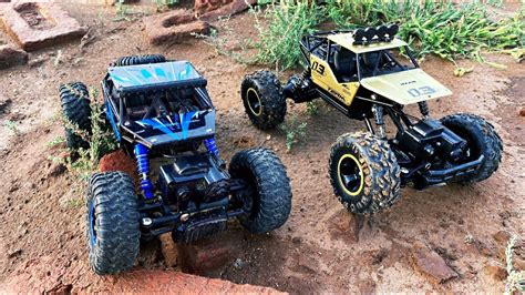 Rc Rock Crawler Vs Rock Crawler Remote Cars Rc Car Youtube