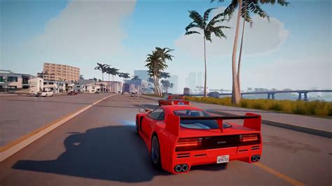 Gta Vice City Remastered Gameplay K Fps Next Gen Ray Tracing