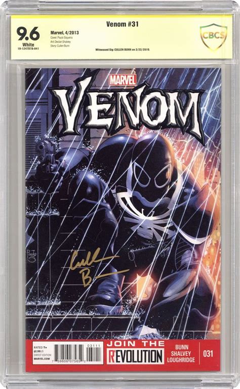 Venom 2011 Marvel 31 CBCS 9 6 SS Bunn