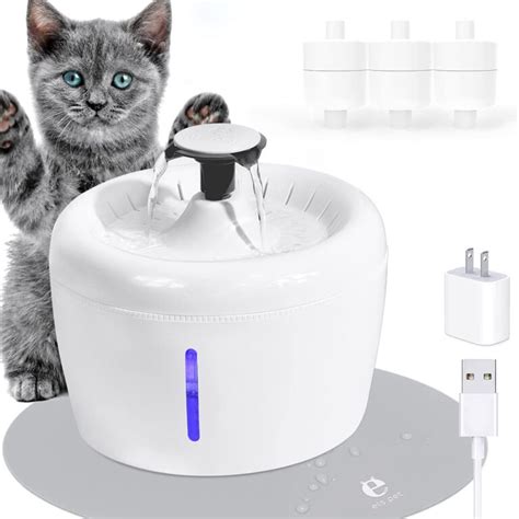 8 Battery Operated Water Fountain Options For Cats Whiskers Magoo