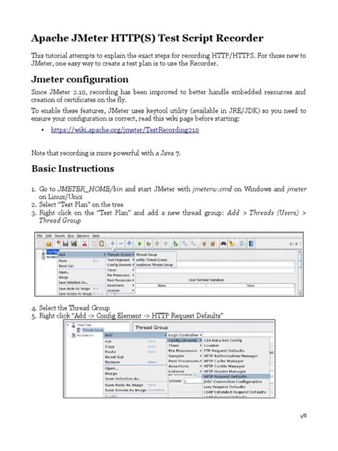 Apache Jmeter S Test Script Recorder Pdf