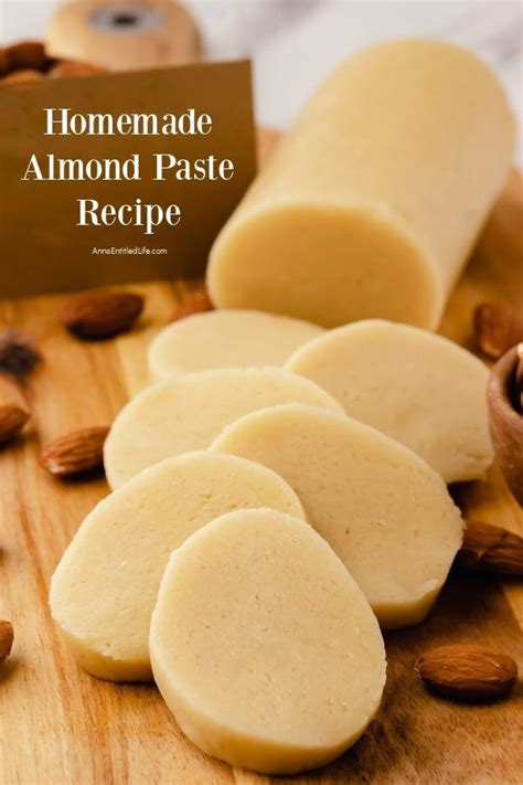 Homemade Almond Paste Recipe In 2023 Almond Paste Recipes Almond Recipes Almond Paste