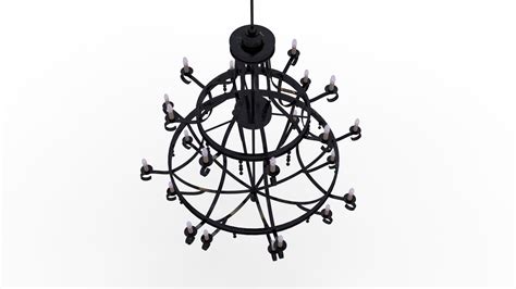 Chandelier 3d Model Turbosquid 2205243