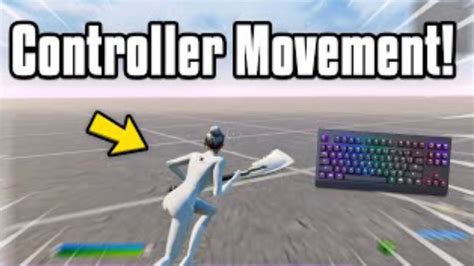 New Double Movement On Keyboard For Fortnite Controller Movement