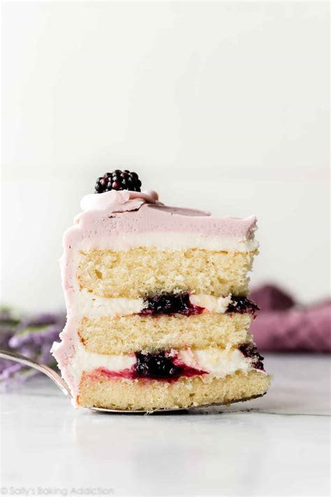 Blackberry Lavender Cake Sally S Baking Addiction