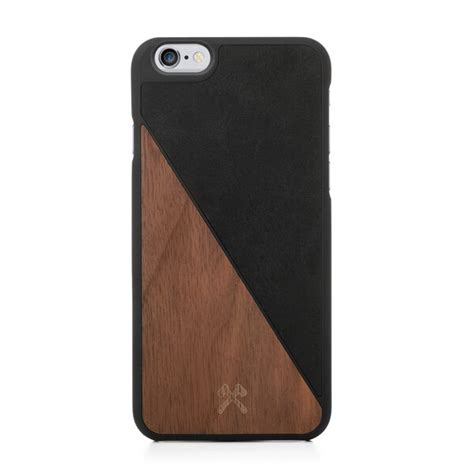 Woodcessories iPhone Hülle EcoSplit aus Holz und Kunstleder