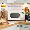 Russell Hobbs Rhm C Retro Litre Cream Digital Microwave W