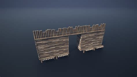 Wooden Fortress Palisade Gates and Doors in Props - UE Marketplace