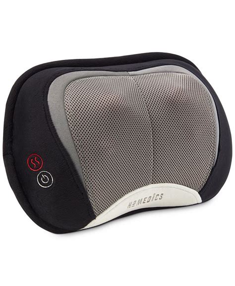 Homedics Elite 3d Shiatsu And Vibration Massage Pillow With Heat Macys