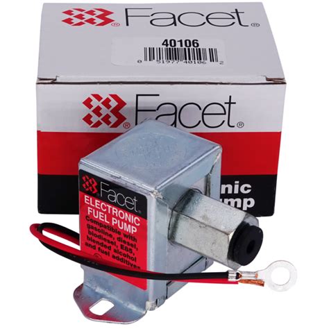 Facet 40106 Solid State Electronic Fuel Pump 12v Merlin Diesel