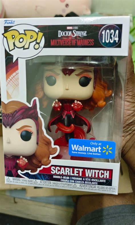 Funko Pop Scarlet Witch With Chaos Magic Walmart Exclusive Hobbies