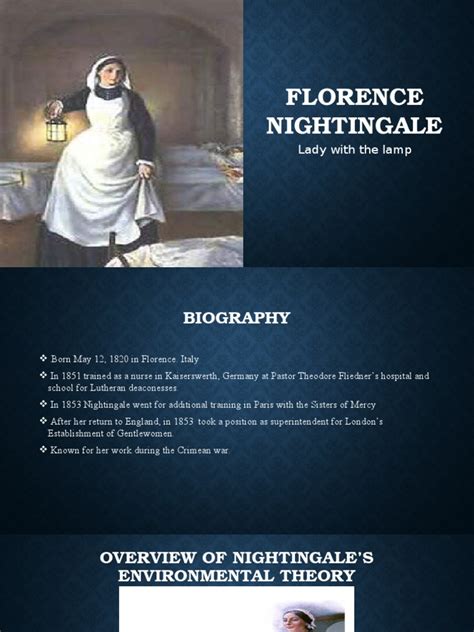 Florence Nightingale Content Outline Pdf Florence Nightingale Nursing