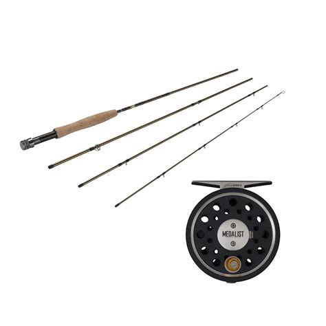 Fenwick Eagle Rod Pflueger Medalist Reel Fly Fishing Kit 658130