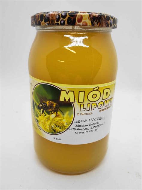 Linden Honey 100 Raw Pure And Natural Honey 1250g Sweet Honey Co