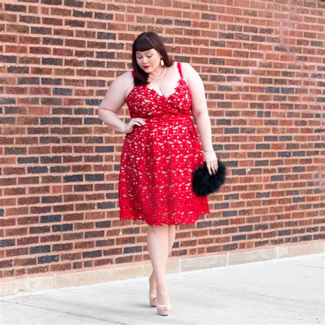 Pink And Red Plus Size Valentines Day Looks