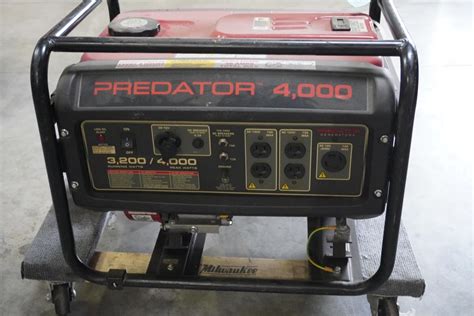 Predator 4000 Gas Powered Generator Property Room