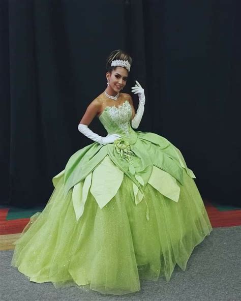 Pinterest Princess Tiana Dress Princess Tiana Costume Tiana Dress