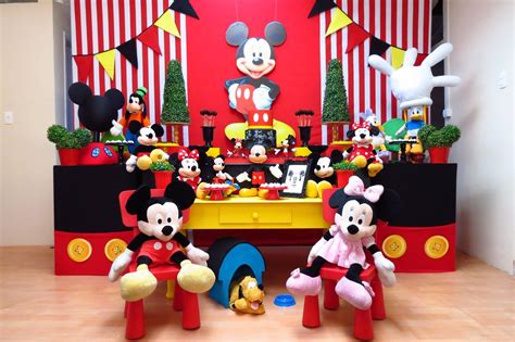 MICKEY Decoração festa infantil Festa mickey simples Festa mickey mouse