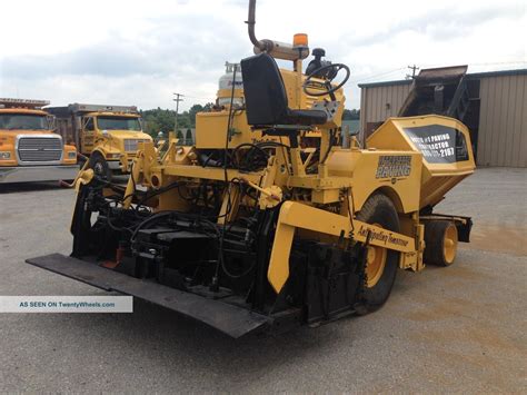 1995 Barber Greene Sb111 Asphalt Paver