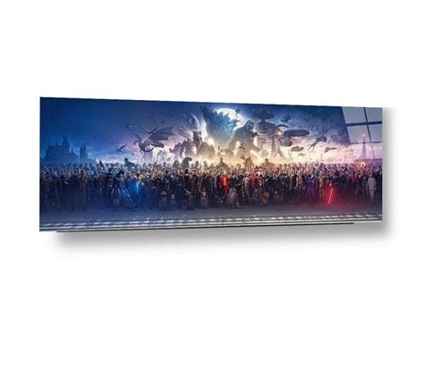 Blockbuster Fine Art Panorama Glass Wall Art 150 Movie Blockbuster