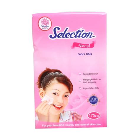 Jual Kapas Selection Facial Cotton Round Kapas Tipis Toner Pembersih