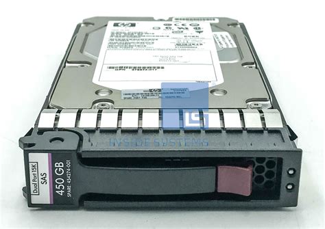 454274 001 450GB Hot Plug Dual Port SAS Hard Disk Inside Systems A S