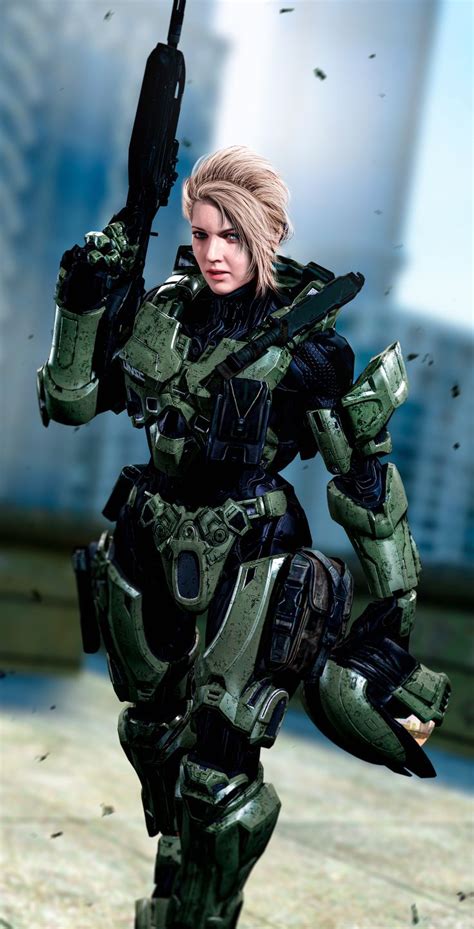 Spartan Ii Female 2 By Lordhayabusa357 On Deviantart Halo Armor Halo