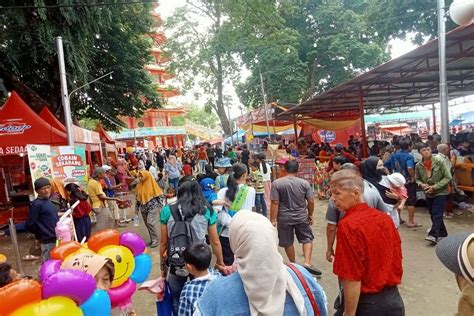 Meriahnya Puncak Cap Go Meh Di Pulau Kemaro Palembang Jitoe