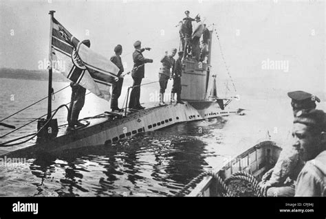 German U Boat In The Black Sea 1918 Stock Photo Alamy