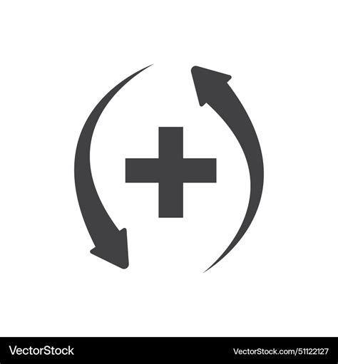 Medical Cross Icon Royalty Free Vector Image Vectorstock
